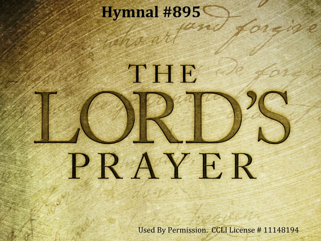 hymnal 895