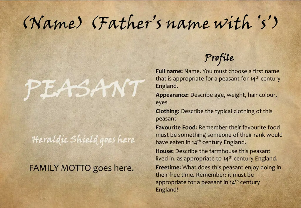 name father s name with s