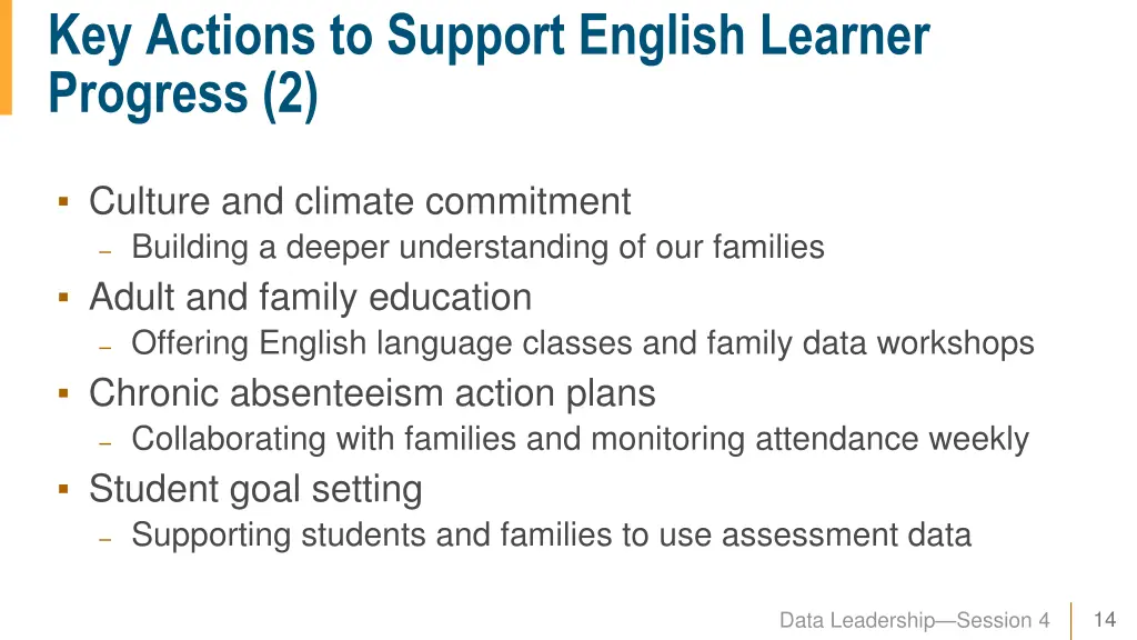 key actions to support english learner progress 2