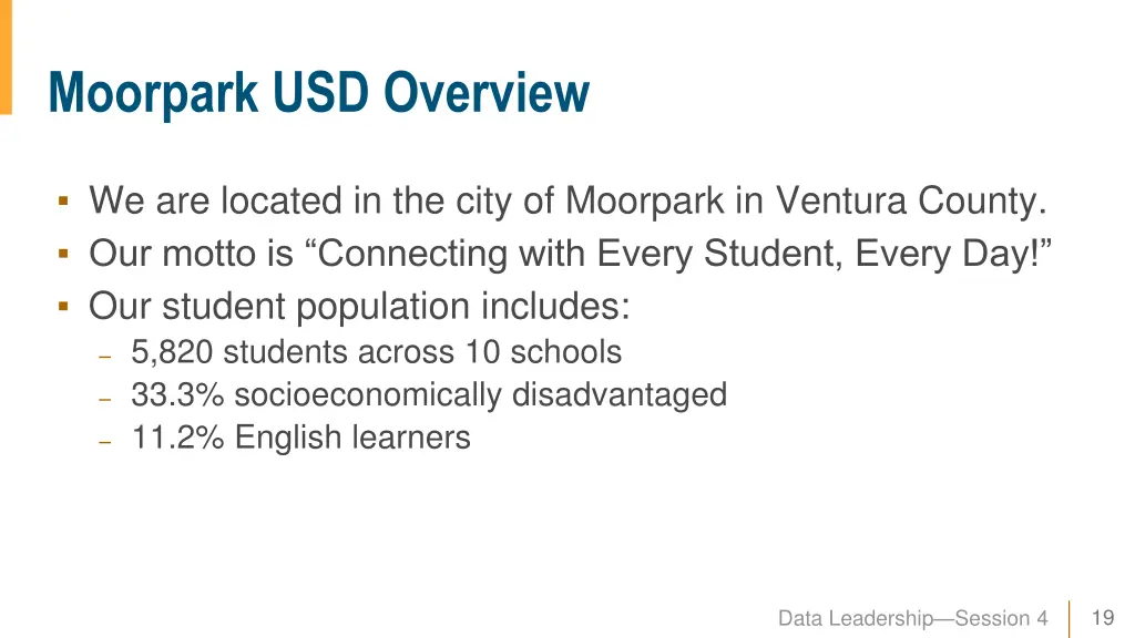 moorpark usd overview