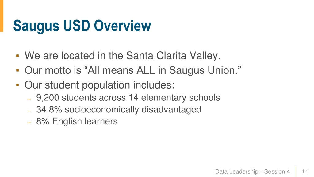 saugus usd overview