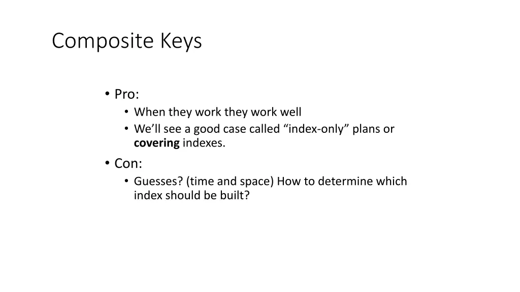 composite keys 1
