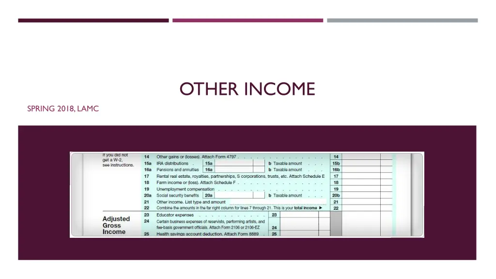 other income