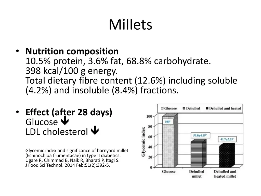 millets
