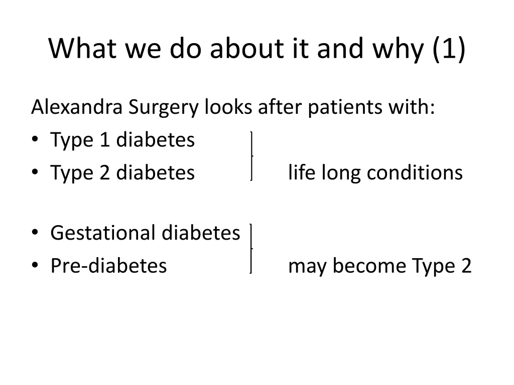 what we do about it and why 1