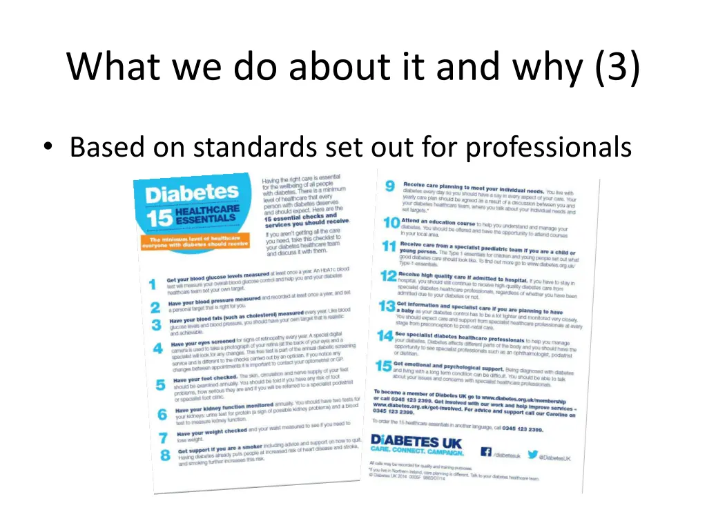 what we do about it and why 3