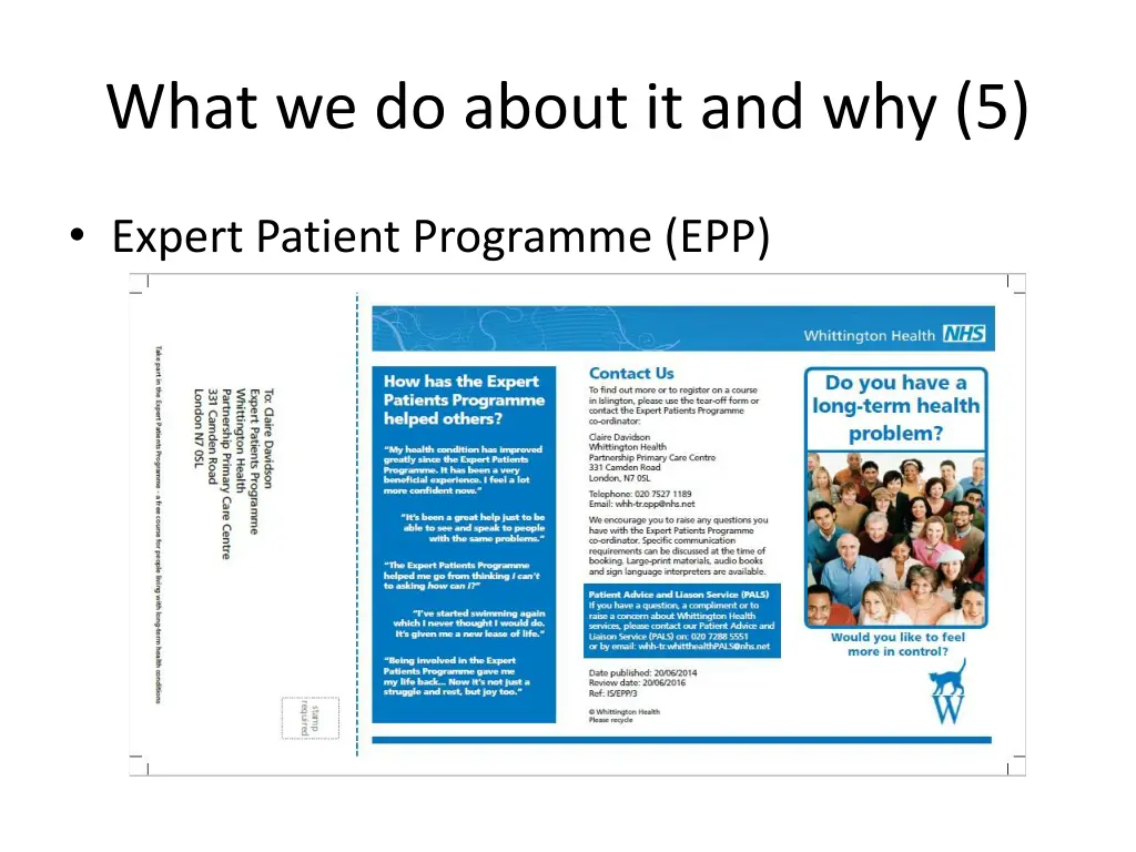what we do about it and why 5