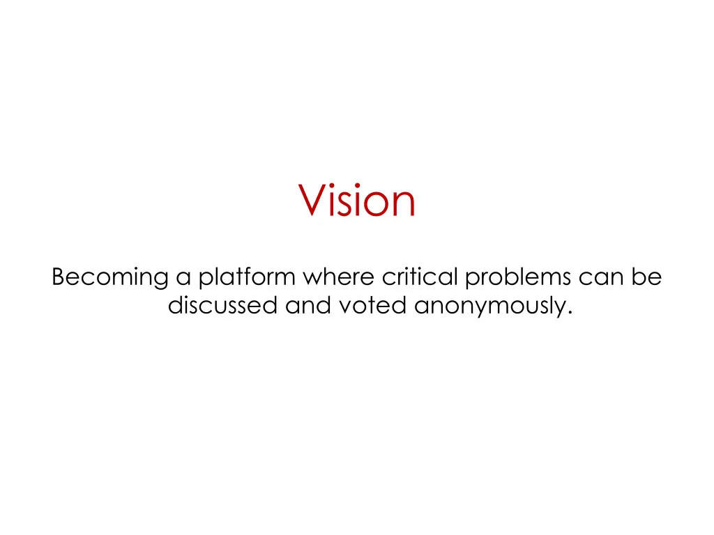 vision