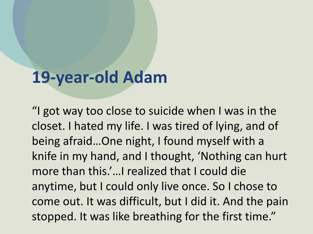 19 year old adam