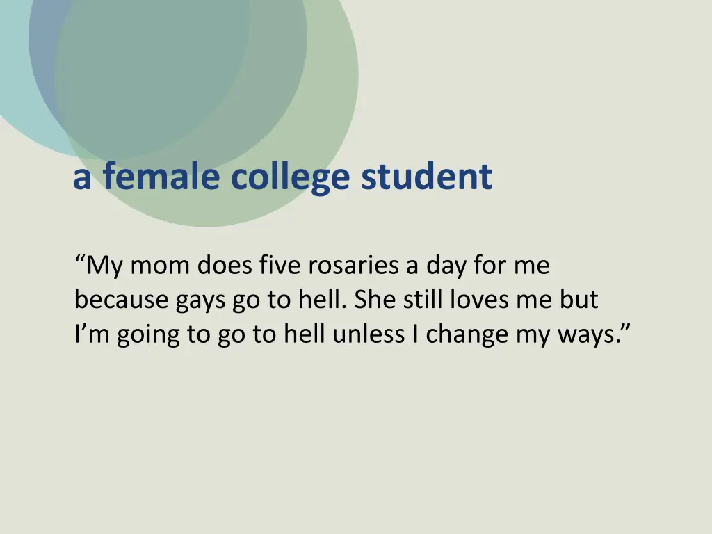 a female college student 1