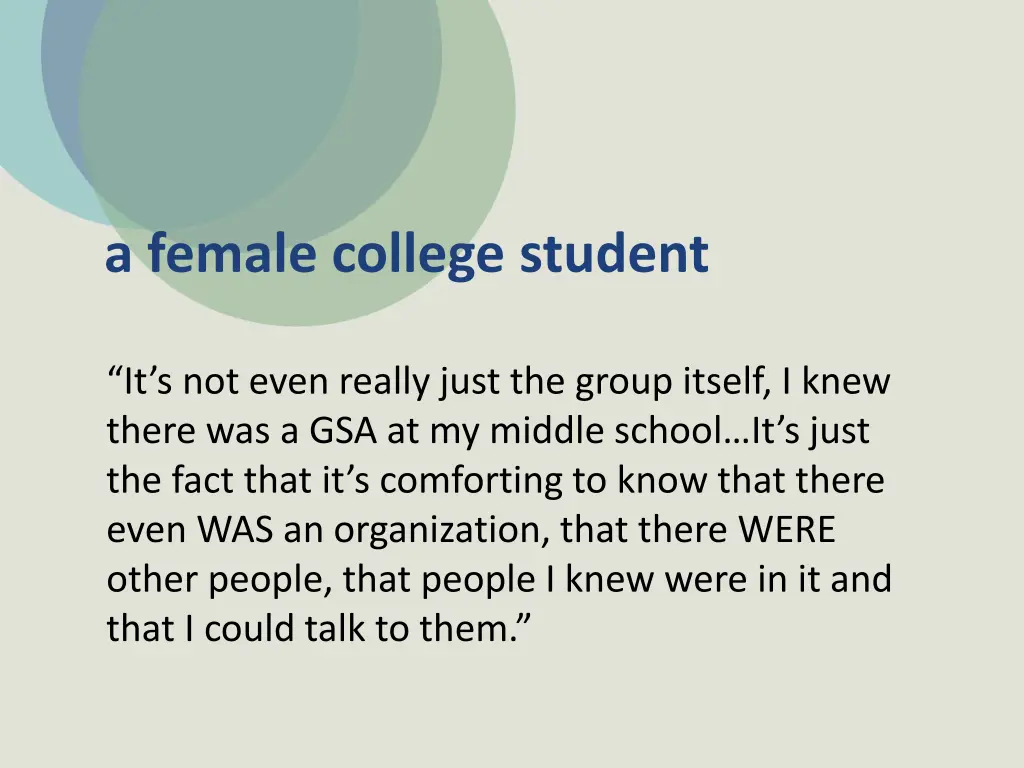 a female college student 2
