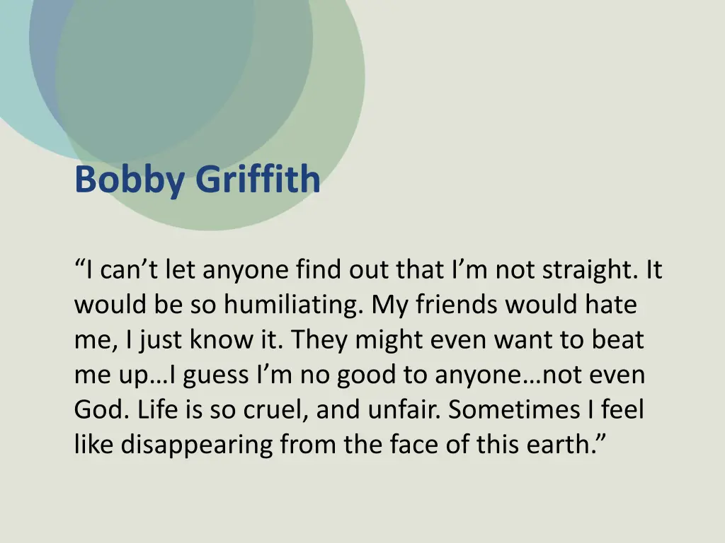 bobby griffith