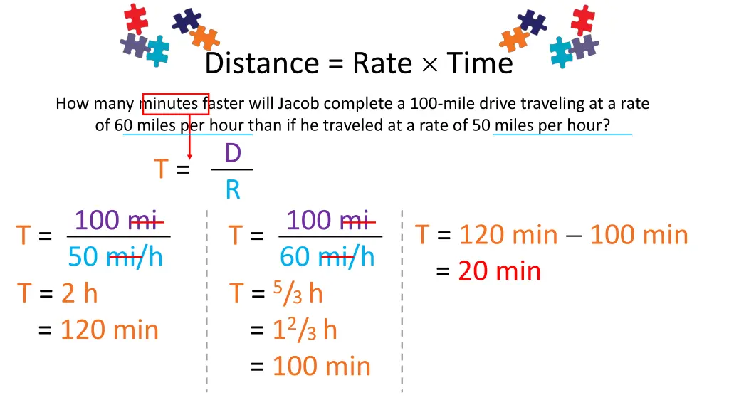 distance rate time 3