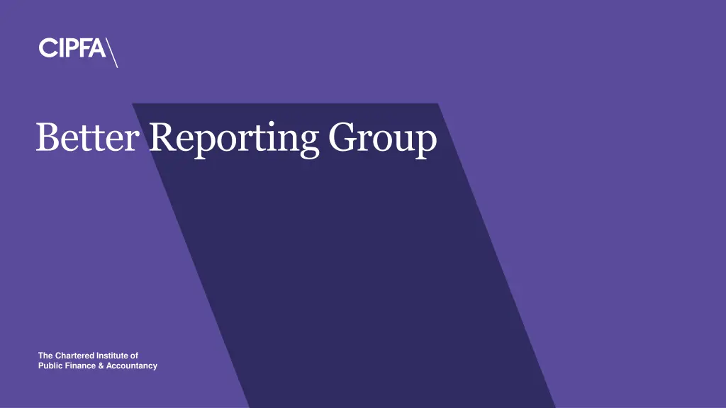 better reporting group