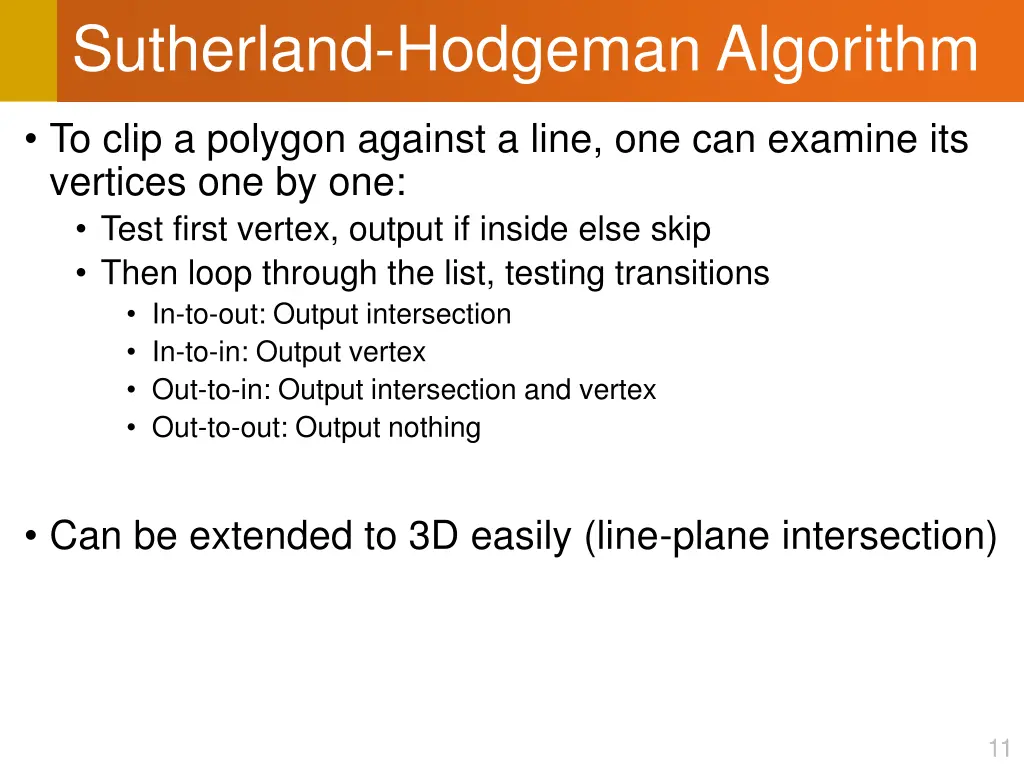 sutherland hodgeman algorithm