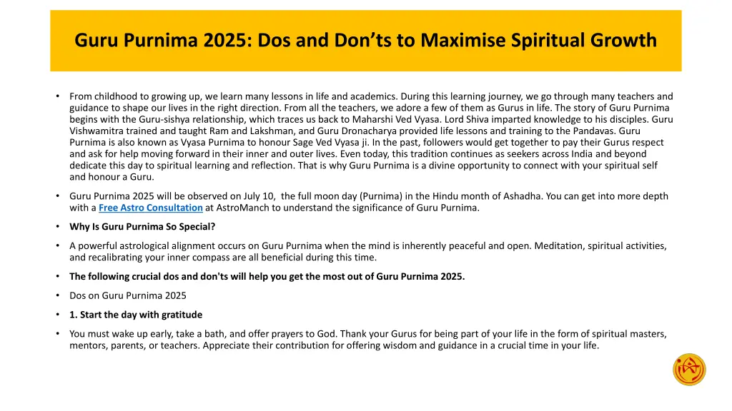 guru purnima 2025 dos and don ts to maximise 1