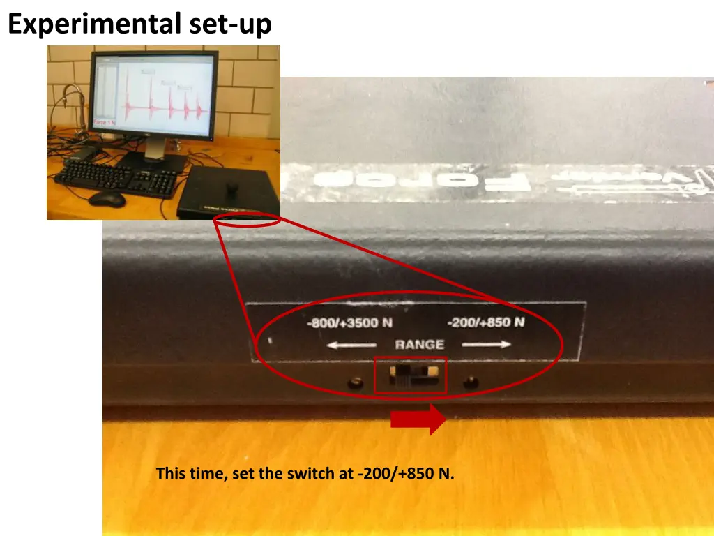 experimental set up
