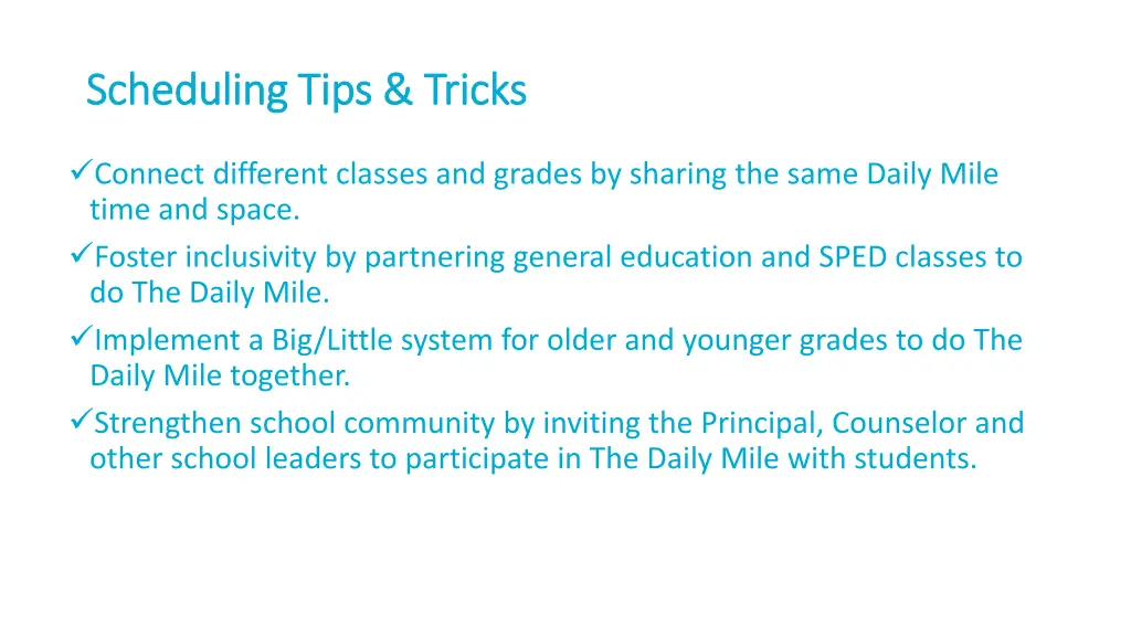 scheduling tips tricks scheduling tips tricks