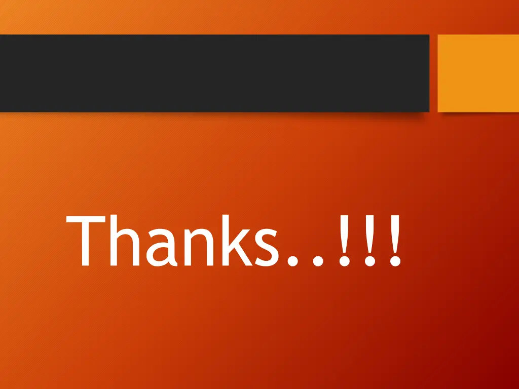 thanks