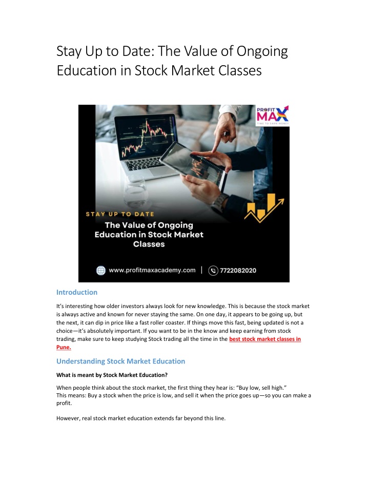 stay up to date the value of ongoing education