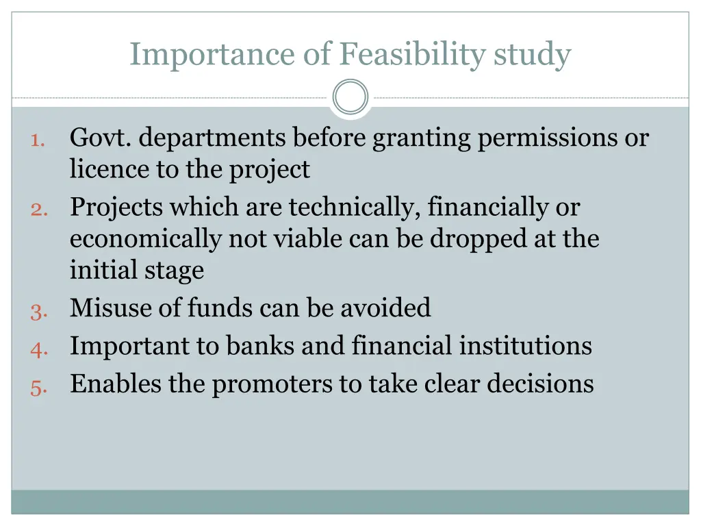 importance of feasibility study