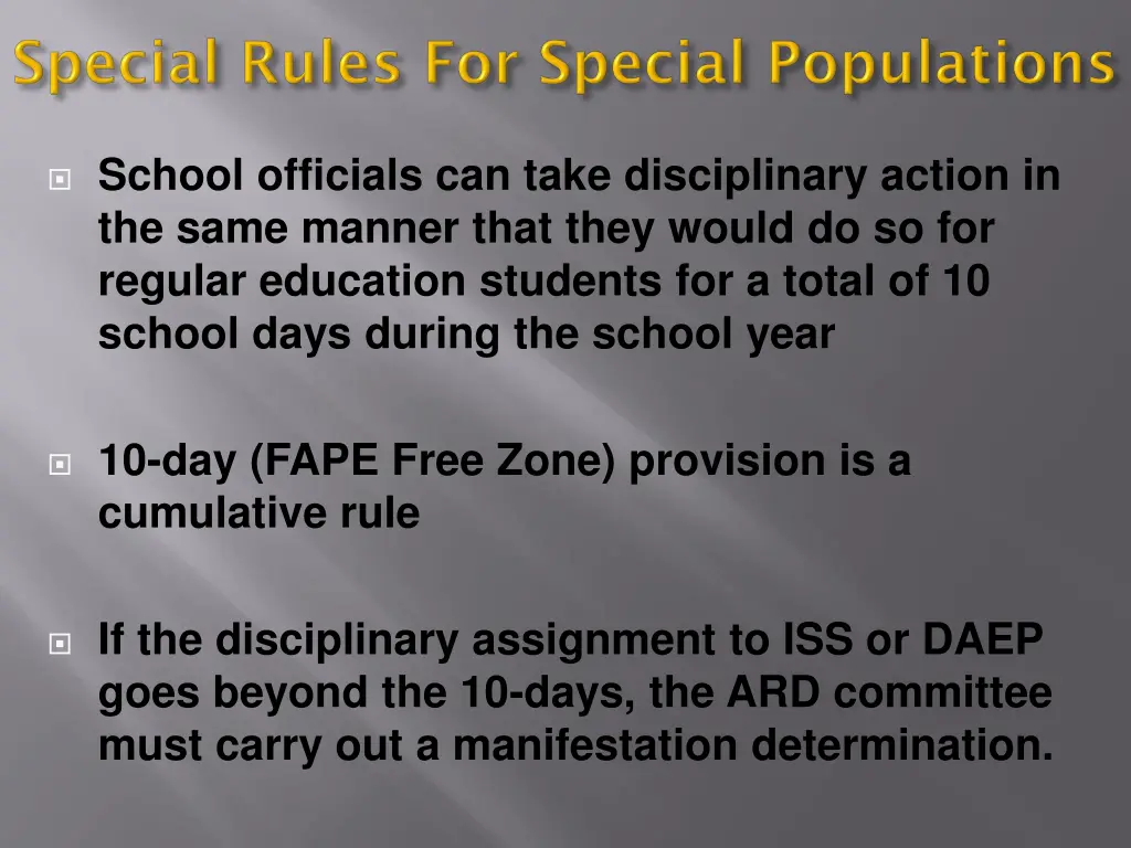 school officials can take disciplinary action