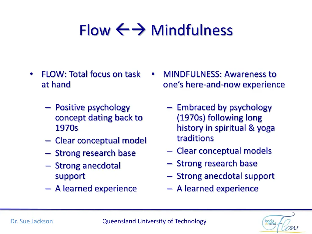 flow mindfulness