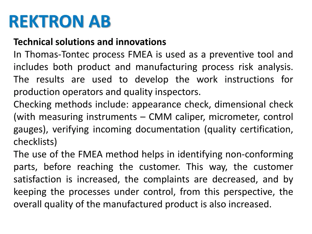 rektron ab 4