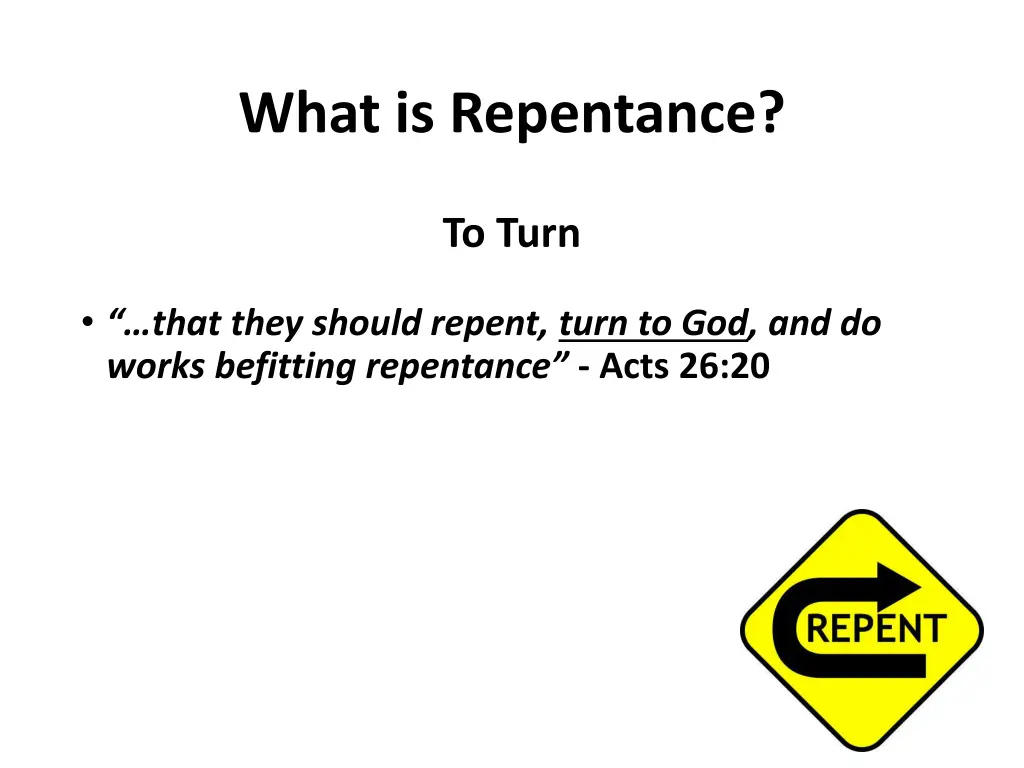 what is repentance 2