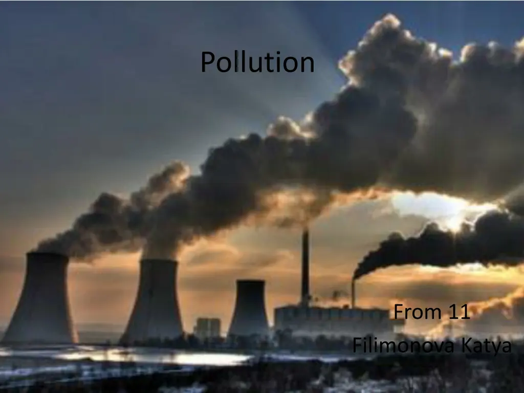 pollution