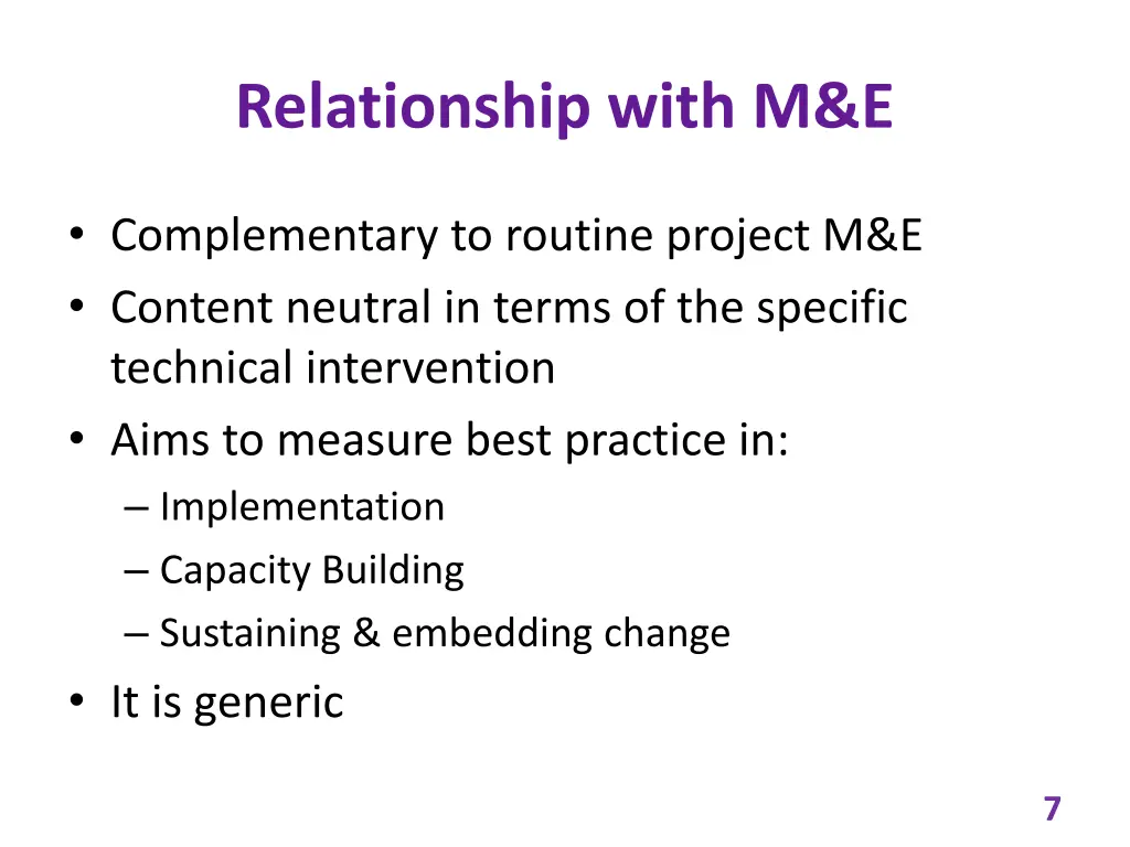 relationship with m e