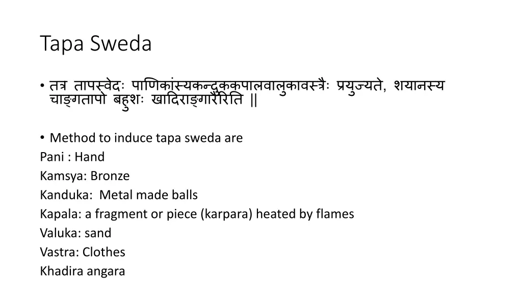 tapa sweda