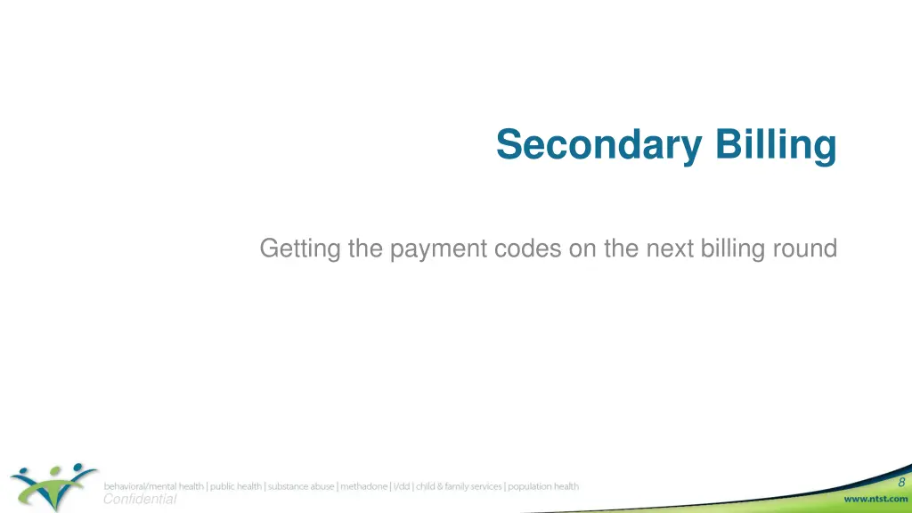 secondary billing