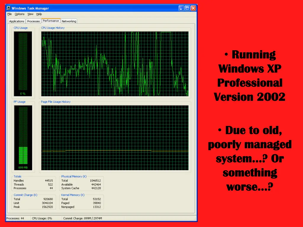 running running windows xp windows