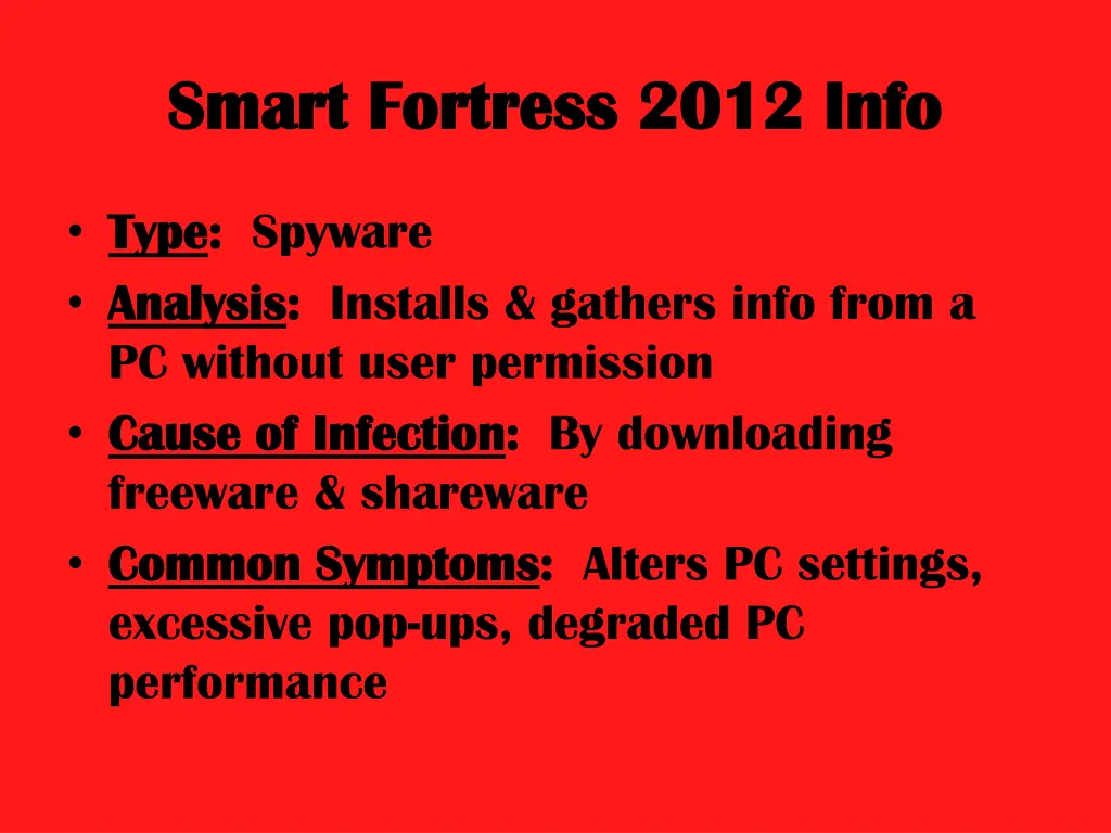 smart fortress 2012 info smart fortress 2012 info