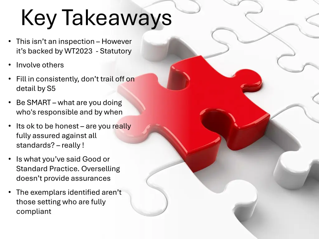 key takeaways