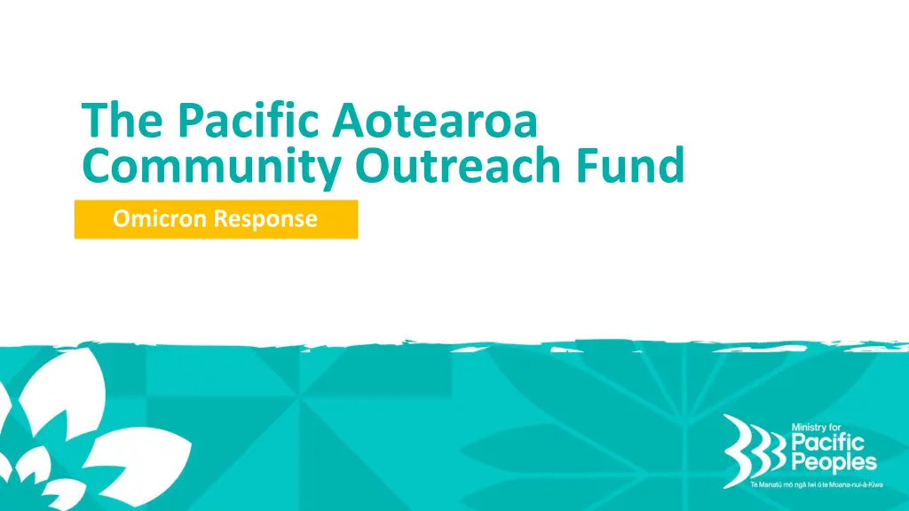 the pacific aotearoa community outreach fund