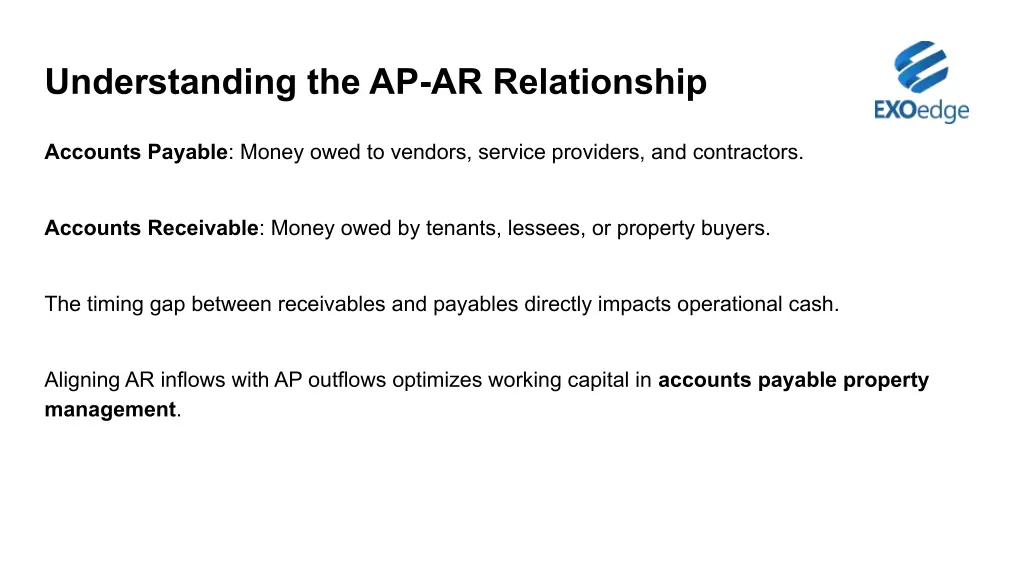 understanding the ap ar relationship