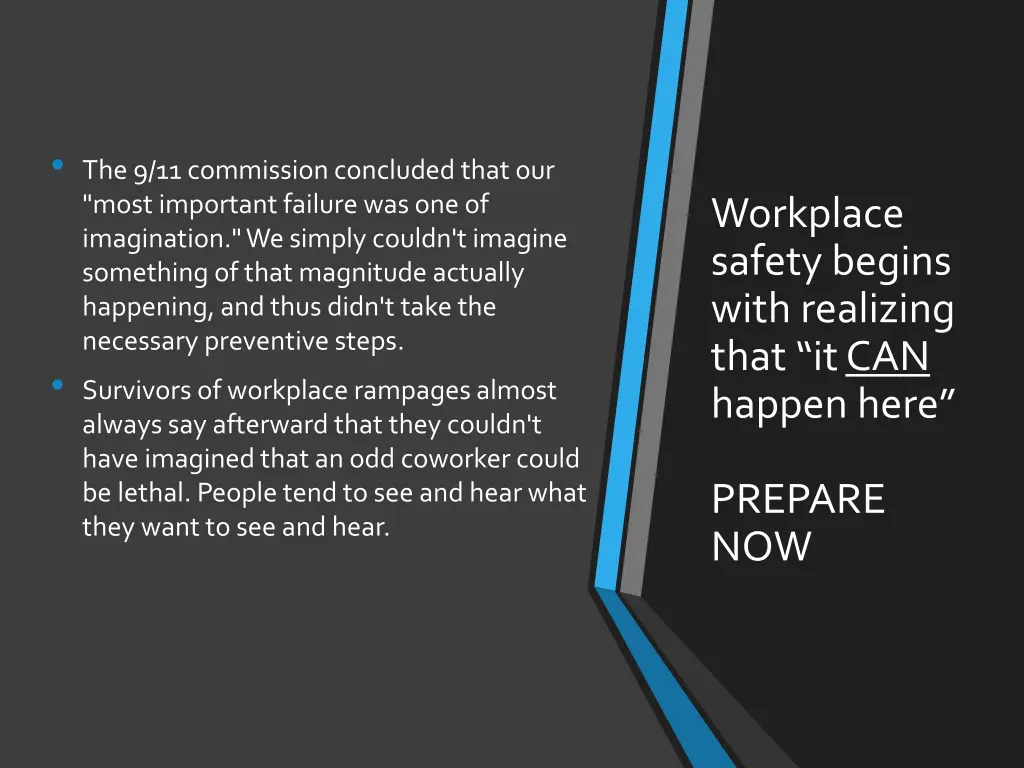 the 9 11 commission concluded that our most