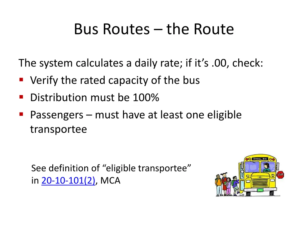 bus routes the route 3