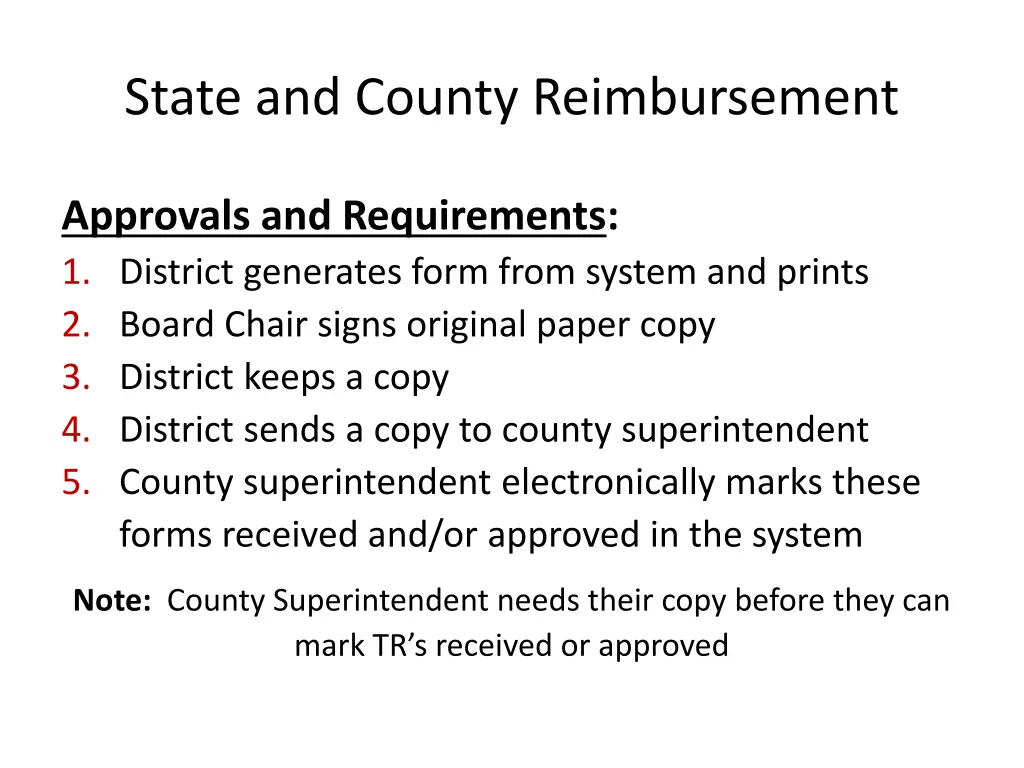 state and county reimbursement 2