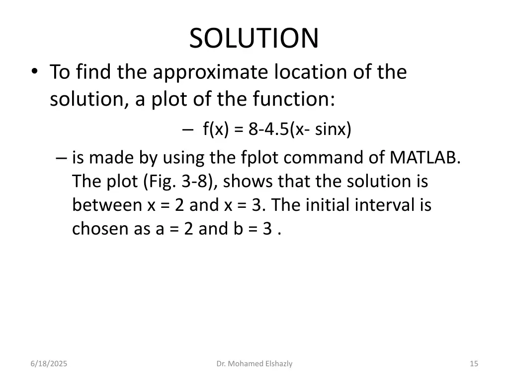 solution