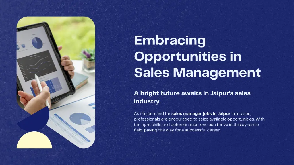 embracing opportunities in sales management