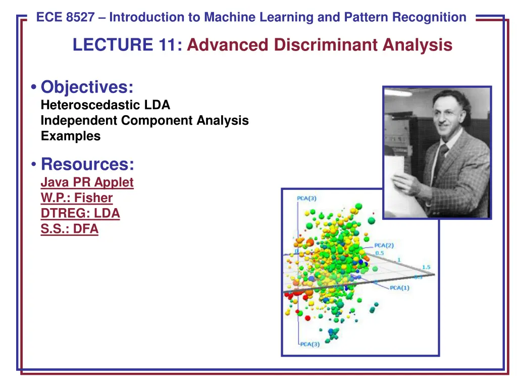 ece 8443 pattern recognition ece 8527