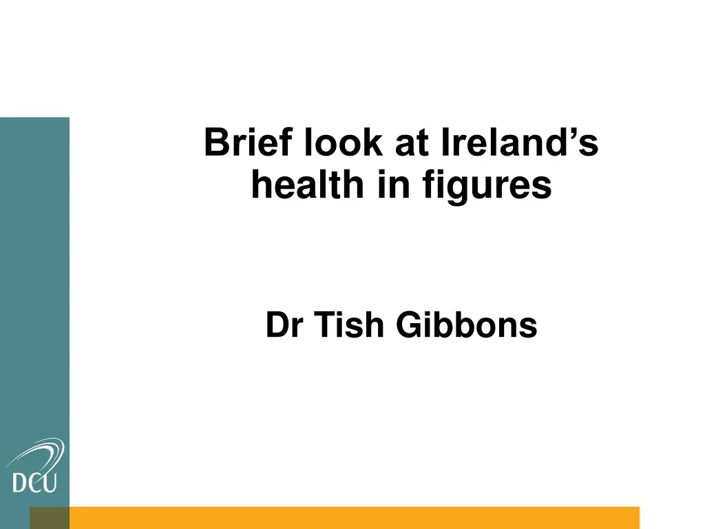 brief look at ireland s health in figures