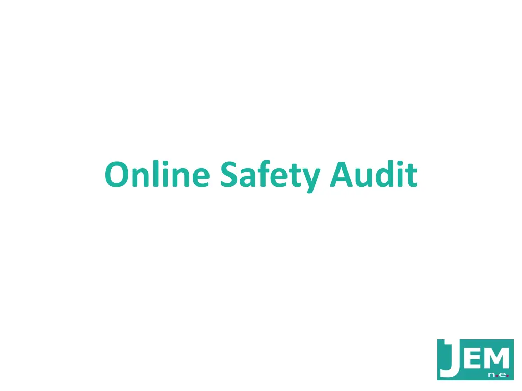 online safety audit