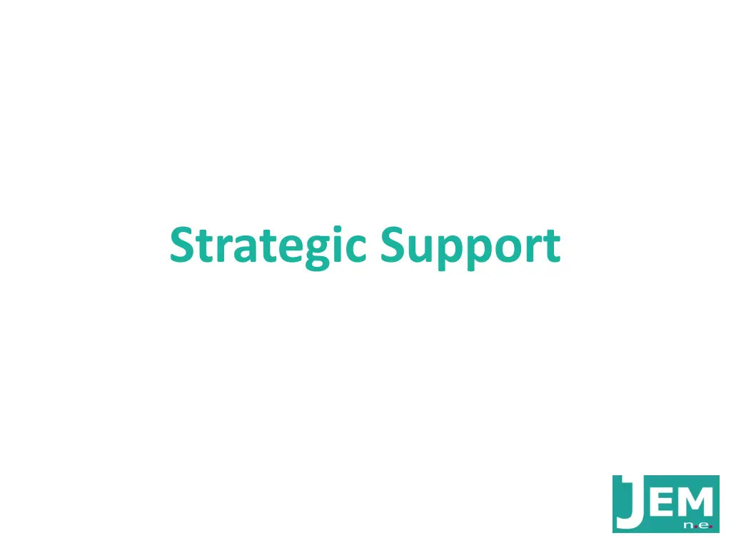 strategic support
