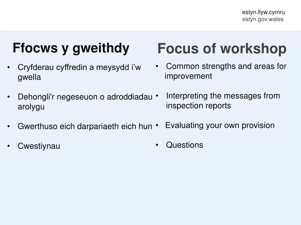 estyn llyw cymru estyn gov wales 1