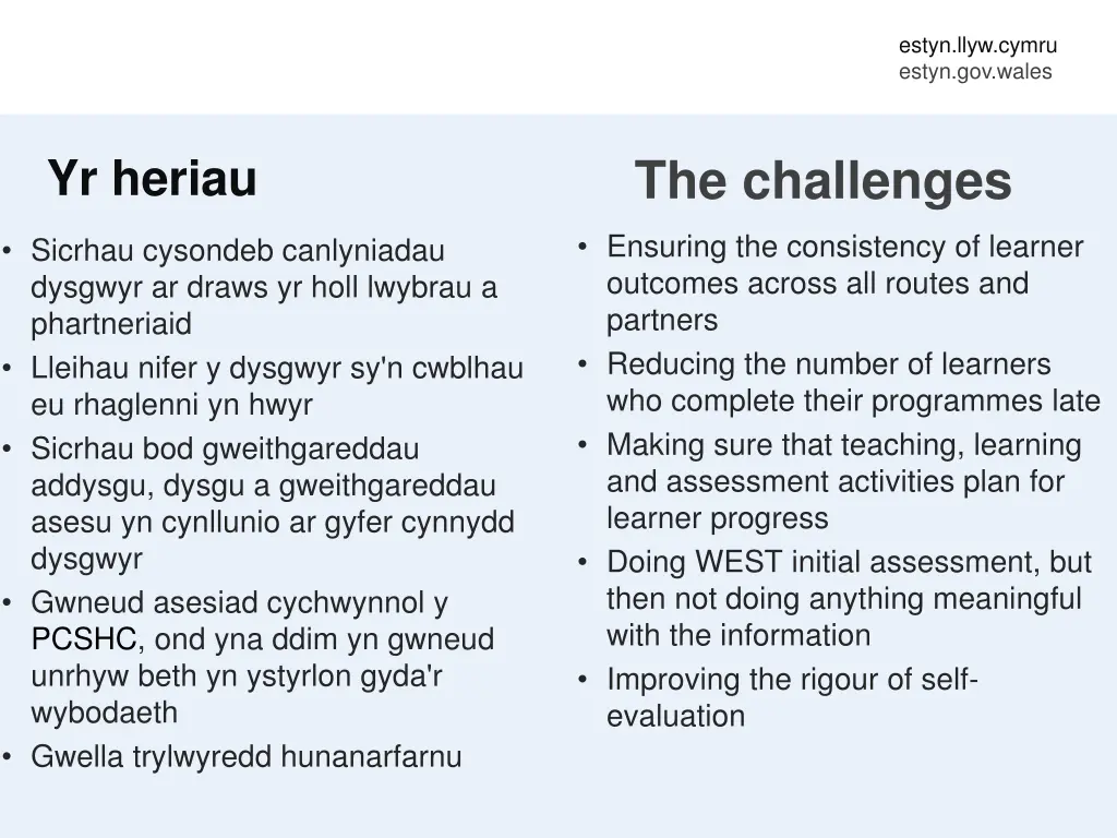 estyn llyw cymru estyn gov wales 4