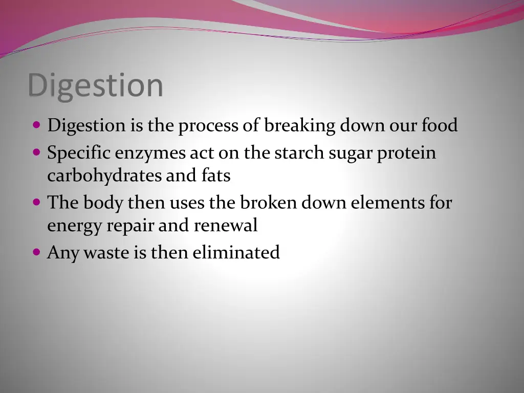 digestion